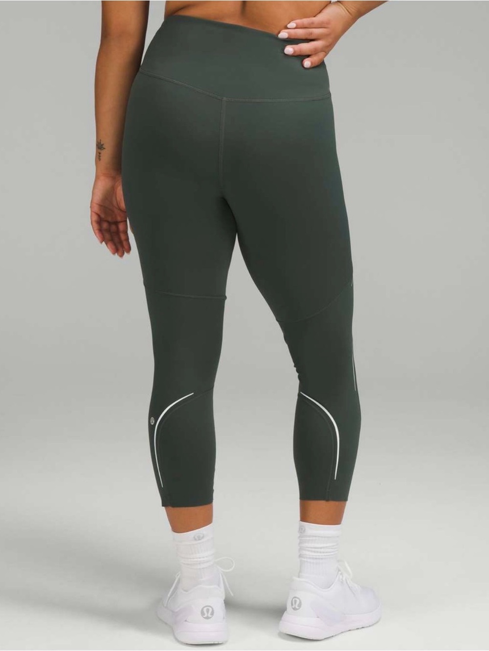 Lululemon Base Pace High-Rise Reflective Crop 23" W6CDDS